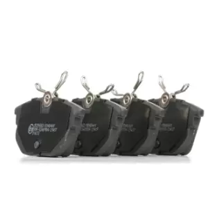 Image of RIDEX Brake pad set 402B0718 Brake pads,Brake pad set, disc brake FIAT,ALFA ROMEO,LANCIA,BARCHETTA (183),PUNTO (176),COUPE (FA/175)