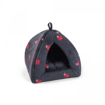 Image of Zoon Ladybug Igloo Cat Bed