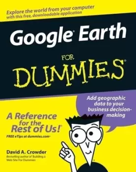 Image of Google Earth for dummies by David A Crowder