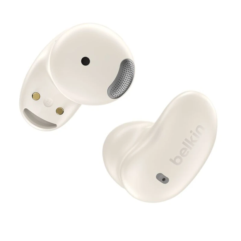 Image of Belkin SoundForm Anywhere Headset Wired & Wireless In-ear Calls/Music USB Type-C Bluetooth White AUC014HQCR