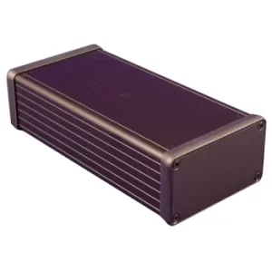 Image of Hammond 1455K1601BK Extruded Aluminium Enclosure 162 x 78 x 43mm Black