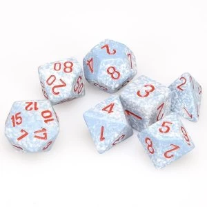 Image of Chessex Speckled Poly 7 Dice Set: Air