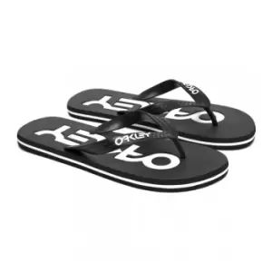 Image of Oakley COLLEGE FLIP FLOP - Blackout - UK8