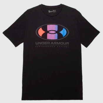 Image of Urban Armor Gear Lockertag T-Shirt In Black & Pink