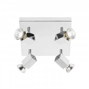 Image of 4 Light Spotlight Chrome, GU10
