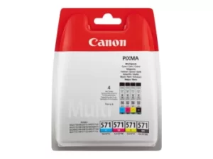 Image of Canon CLI-571 Ink Cartridges Multipack