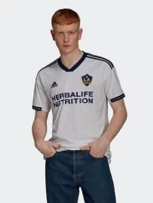 Image of adidas La Galaxy 22/23 Home Jersey, White, Size S, Men
