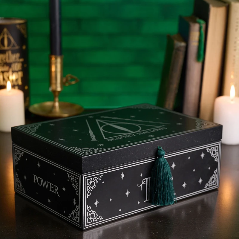 Image of Warner Bros Harry Potter Dark Arts Box - Deathly Hallows Black unisex