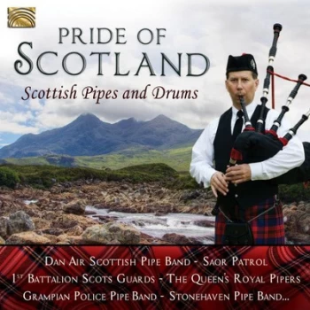 Image of Pride of Scotland Scottish Pipes & Drums by Various Artists CD Album