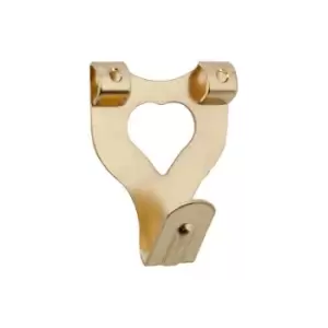 Image of Basics Prepacked Picture Hook No3 Electro Brass x 3 2808