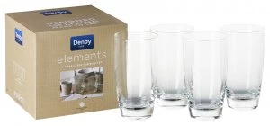 Image of Denby Elements Set of 4 Tumbler Glasses