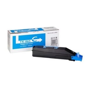 Image of Kyocera TK-865C Cyan Laser Toner Ink Cartridge