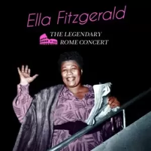 Image of The Legendary Rome Concert by Ella Fitzgerald CD Album