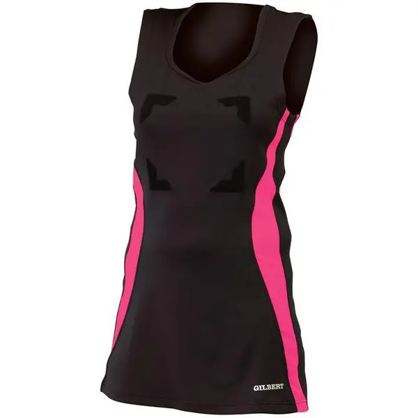 Image of Gilbert Eclipse Netball Dress Womens - Black 12