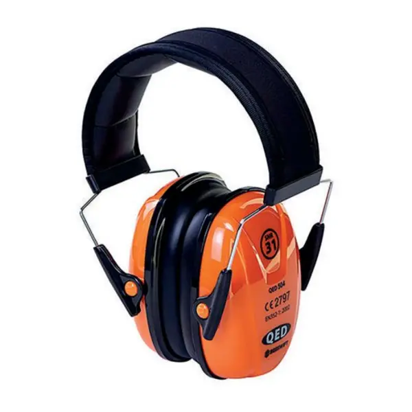 Image of QED Beeswift QED Ear Defenders SNR 31 Orange QED504