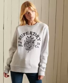 Image of Superdry Pride in Craft Crew Sweatshirt
