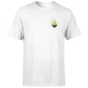 Image of Aloe Vera T-Shirt - White - 4XL