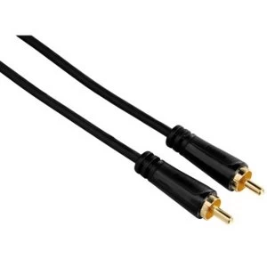 Image of Hama Video cable RCA plug - RCA plug, gold-plated, 5.0 m