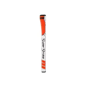 Image of SuperStroke Taxion Wrist Lock Putter Grip - Orange/White