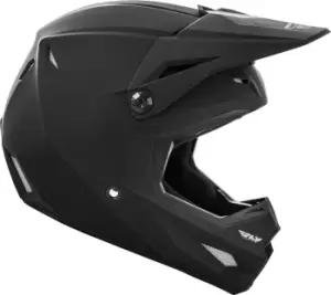 Image of Fly Racing Kinetic Solid Motocross Helmet, black, Size S, black, Size S