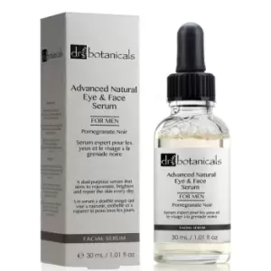 Image of Dr Botanicals Pomegranate Noir Advanced Natural Eye & Face Serum For Men 30ml