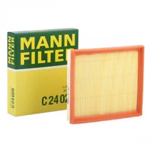 Image of MANN-FILTER Air Filter BMW C 24 025 13717630911,13718507320 Engine Filter