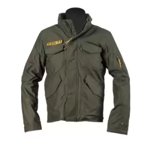 Image of Helstons Commando Tissu Technique Kaki Motorcycle Jacket S