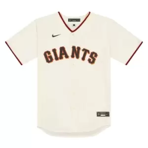 Image of nike MLB Official Replica Home Jersey San Francisco Giants, Pro Cream