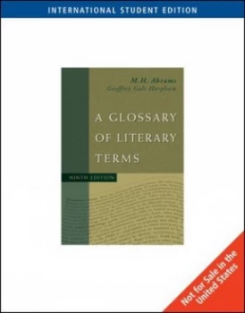 Image of A Glossary of Literary Terms by Geoffrey Harpham Paperback