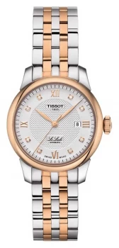 Image of Tissot Le Locle Two-Tone Stainless Steel Silver Dial Watch