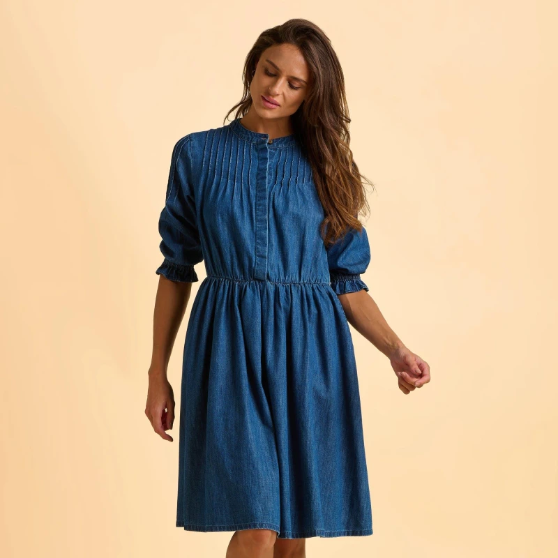 Image of Brakeburn Icylyn Dress Blue female UK 20