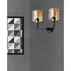 Image of Napoli 2 Li Aplik Eskitme Vintage Wall Lamp