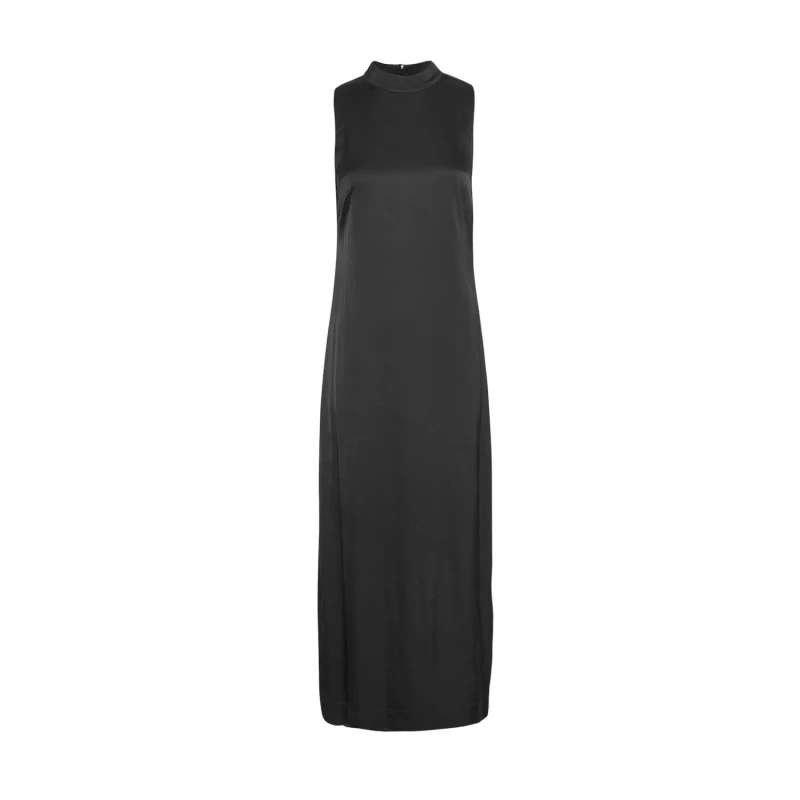 Image of moss copenhagen Sleeveless dress For Her Moss Copenhagen lietta Noir Female L