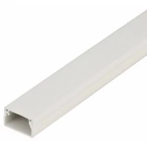 Image of Zexum 38mm x 38mm Screw Fix Mini Trunking - 1m