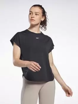 Image of Reebok United By Fitness T-Shirt, Green, Size S, Women