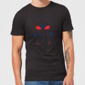 Image of Aquaman Black Manta Mens T-Shirt - Black