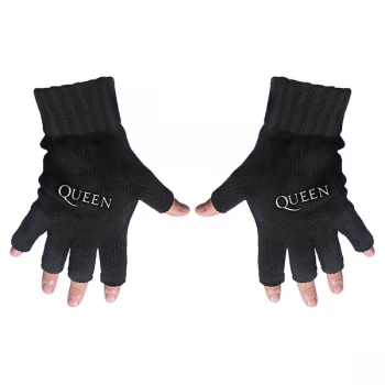 Image of Queen - Logo Fingerless Gloves