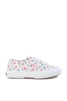 Image of Superga 2750 Fantasy Cotj Shoe Unisex White/Multicolour Seastar UK Size 12.5