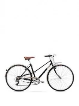 Image of Romet Mikste 18" Ladies Heritage 700C Black/Gold