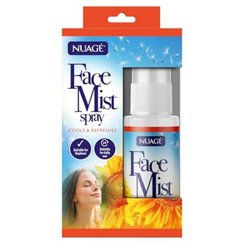 Image of Nuaire Nuage Hayfever Cooling & Refreshing Face Mist Spray - Revives Dry Eyes & Skin Suitable For Daily Use (15Ml)