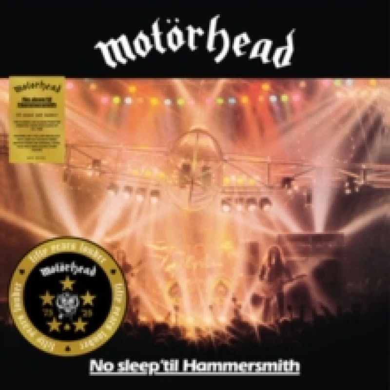 Image of No Sleep 'Til Hammersmith (50th Anniversary Edition) Vinyl