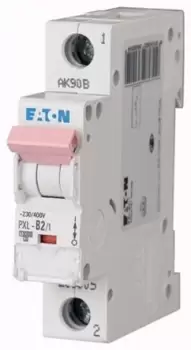 Image of Eaton xPole 2A MCB Mini Circuit Breaker1P Curve C, Breaking Capacity 10 kA