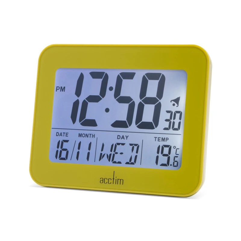 Image of Acctim Acctim Otto Superbrite Digital Bedside Alarm Clock Heathland 16355