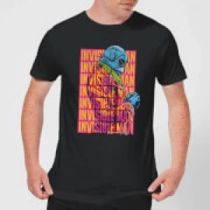 Image of Universal Monsters Invisible Man Retro Mens T-Shirt - Black - XL