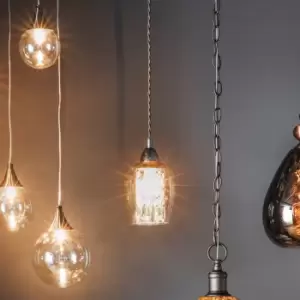 Image of Gallery Direct Salinas Single Glass Pendant Light