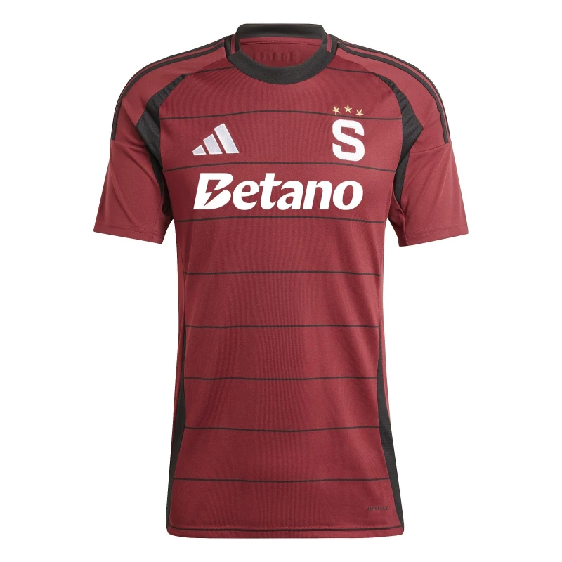 Image of adidas Sparta Prague Home Shirt 2024 2025 Adults Red male S