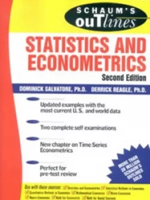 Image of Shaums outline of theory and problems of statistics and econometrics by Dominick Salvatore