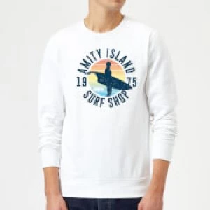 Image of Jaws Amity Surf Shop Sweatshirt - White - S