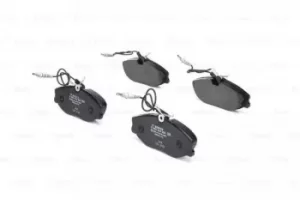 Image of Bosch 0986424223 BP103 Brake Pad Set Disc Brake Front Axle