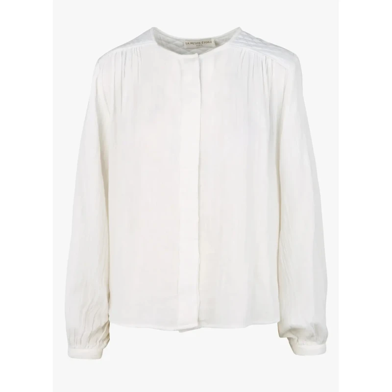 Image of La Petite Etoile Womens blouse La Petite Etoile Berlia Blanc Female S